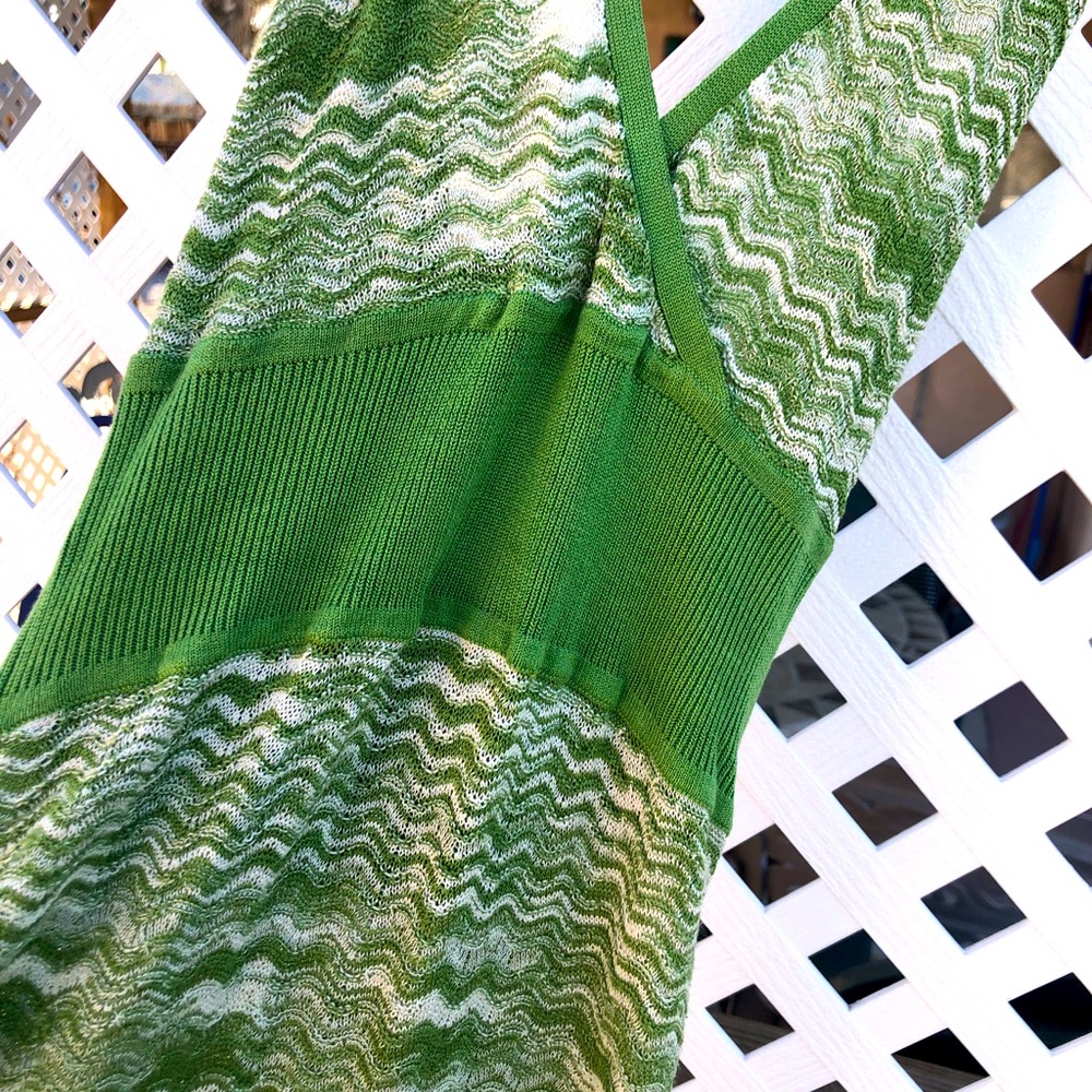 SOLD✅ BCBG Maxazria Green Maxi dress